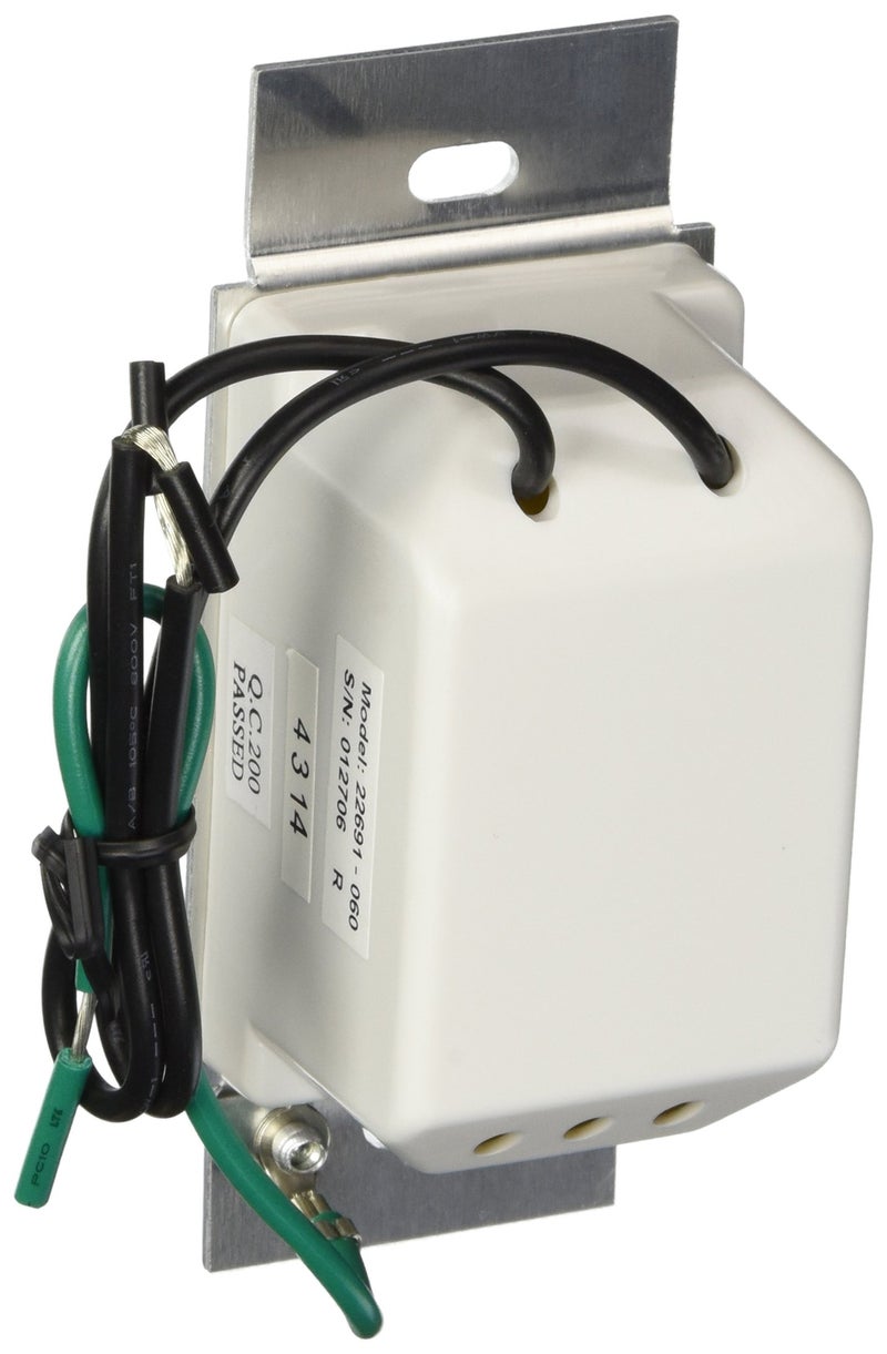 Hunter Original Ceiling Fan Wall Control - 3 Speed Stepped Fan Switch, Compatible with Hunter Original Fans, Indoor Fan Wall Control - 22691, White - Image 2